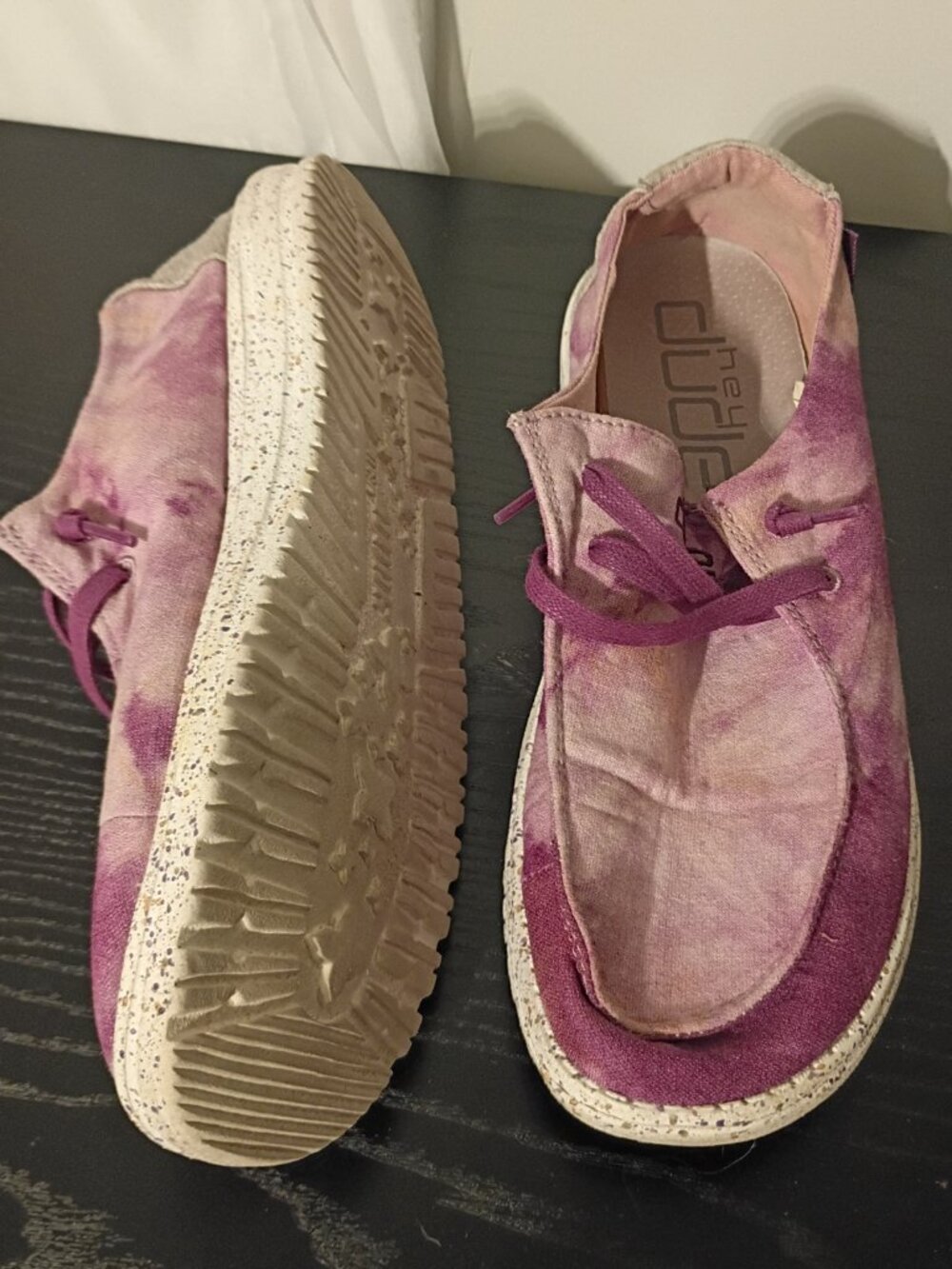 9-2 Hey Dude Wendy Tie-Dye Shoes